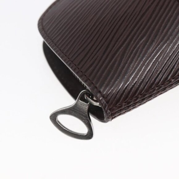 LOUIS VUITTON Epi Porte Monnaie Z Coin Purse Mocha M6368B LV Auth ep11384 - Picture 8 of 16